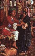 William Holman Hunt The Lantern Maker's Courtship oil on canvas